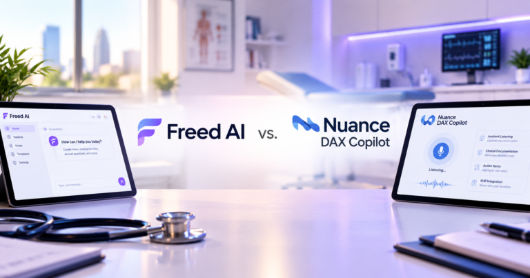 Freed AI vs Nuance DAX Copilot